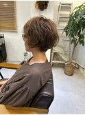 ショートボブパーマ