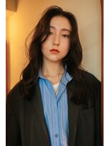 ベンジー オウン 代々木上原店(benji own)&nbsp;ブリーチなし　くすみベージュ　代々木上原