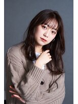 ワンズ リー 上大岡店(One's ly)&nbsp;レイヤーカット/ウェットヘア/オリーブベージュ[上大岡]