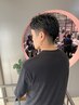 【2回目石塚限定】メンズカット+眉カット+炭酸泉　￥7150→