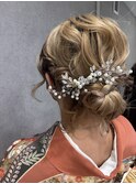 成人式ヘアセット