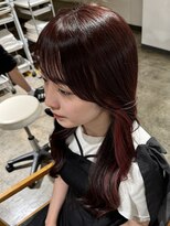 ニュート(Neut )&nbsp;ピンクブラウン暗髪インナーカラーメルティカラー