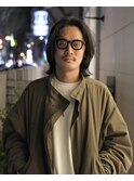 乾かすだけで決まる重さを残したミディアムウルフレイヤー