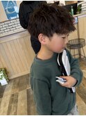 kidsもかっこよく♪kidsパーマ