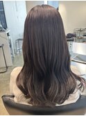オリーブグレージュ チャコールグレー
