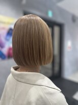 トゥルース 千葉店(TRUTH) 切りっぱなしハイトーンボブ
