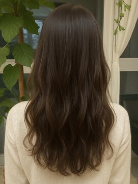 エルムバイエント(elm by emt) 透明感ブラウンベージュ×ロングスタイル