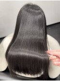 ロングヘアー 縮毛矯正 髪質改善 赤坂見附