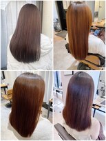 シルベット(Silvet) 髪質改善トリートメント似合わせカットミルクティーベージュ