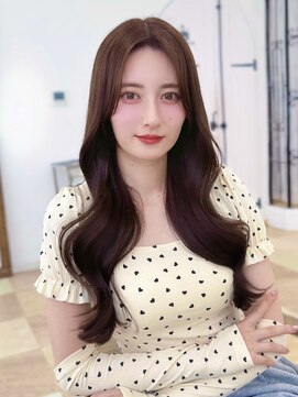 ルフェリ(Lufeli) 【Lufeli】小野裕大　レイヤーカット　ヘーゼルベージュ　顔周り