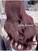 くびれヘア/アプリコットオレンジ/夏のヘアアレンジ/梅田