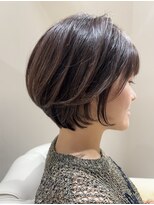 ロエル(ROEL)&nbsp;立体ショートボブ＋イルミナカラー