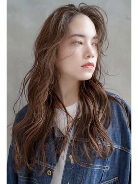 ギークス(GEEKS) 【GEEKS渋谷】冬カラー/ココアグレージュ/顔周りレイヤー/ウルフ