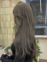 パークレーン アイス イヴェン(park lane ICI yeven)&nbsp;ブリーチなしダブルカラーオリーブグレージュ秋冬カラーレイヤー