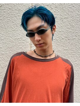 チクロ(ticro) 【チクロ】恐竜カラー　メンズ刈り上げなしセンターパート