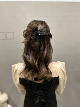 お呼ばれヘアセット