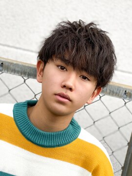 エルマーク 梅田(L-MARK) マッシュ/黒髪/ナチュラルマッシュ/メンズ/ツーブロック