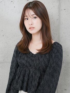 ニューヨークニューヨーク 守口店(NYNY) ゆるふわセミロング×流しバング