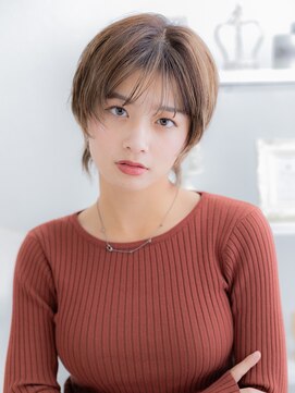 カバーヘア ブリス 戸田公園西口店(COVER HAIR bliss) シャギーウルフレイヤー/ショートウルフカット/ココアブラウンg