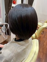 美容室ヒラトヤ 都南店 20代30代40代大人キレイ艶感×丸みミニボブ