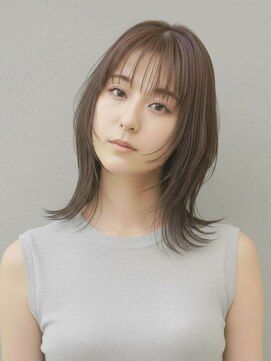 ヘアサロンM 新宿 ハッシュカット/レイヤーカット/くびれ/外ハネ/切りっぱなし新宿