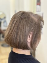 レーブ バイ ファースト 岩切店(reve by first)&nbsp;白髪ぼかしハイライト×ボブ