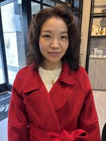 コレットヘアー ザモリオカ(Colette HAIR the MORIOKA) ナチュラルウェーブ×オリーブカラー