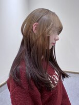 ゼスト フィーノ(ZEST fino)&nbsp;【KYOKA】ベージュ×ブラウンのルーツカラー