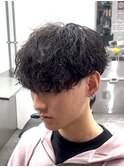 シャドウパーマ/ルーズパーマ/フェード/波巻きスパイラル