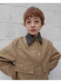 ショートパーマ/束感ショート【表参道】@water.hair