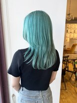 ルッツ(Lutz. hair design) 7/29 ミントブルー【千代田彩夏】