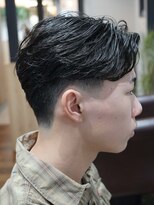 グランツ(Glanz)&nbsp;テーパーフェード×フェザーパーマ