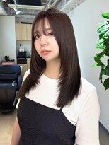 hyon myon/RISEbyREVO 綾瀬店【ヒョンミョン】&nbsp;ハッシュカット/デザインカラー/グレージュ[綾瀬駅/韓国ヘア]