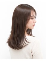 アルテ ヘア(Arte hair)&nbsp;ナチュラル艶髪ストレート｜縮毛矯正×ミディアム