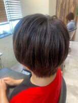 ヘアリゾート粋 トゥジュ 池袋東口店(tujuh) 大人ショート/グレージュカラー/透明感カラー