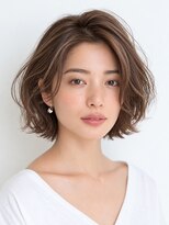 ビフィーノ リルネ(Bifino Rilune)&nbsp;細ハイライトの立体感かき上げボブ 兵庫県川西市