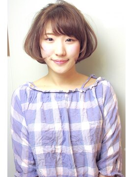 レンジシキチジョウジ (RENJISHI KICHIJOJI) ～斜めバング＆小顔カールで大人可愛い～ナチュラルボブ