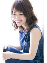 ティアラ 桜木町(TIARA) モーブカラー☆斜めバング☆ゆるふわセミディ #2 by TIARA