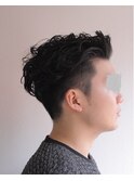 ツーブロック パーマスタイル