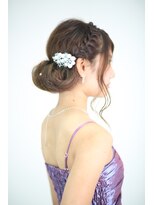 ソーホー ニューヨーク シズオカ(SOHO newyork SHIZUOKA) 編み込みカールアップ