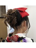 成人式ヘアセット&着付け