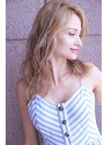 アグラン 梅田本店(a Gland)&nbsp;ラフウェーブ×ブロンド