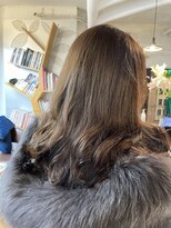 ア セカンド 清藤美容室第弐號(a sekand)&nbsp;ダークトーンのアッシュグレージュカラー