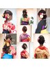 ※電話・メール予約限定 　 ≪卒業式≫ 袴着付け＋ヘアセット　