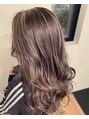 アグ ヘアー ノース むつ緑ヶ丘店(Agu hair north) 外国人風コントラストハイライト
