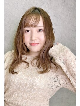 ソードリーフ(swordlief hair&spa) 【飯田智也】波巻きミディアム