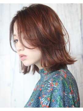 ヘアワースフィーリング(hair worth Feeling) くびれ外はね風ボブ