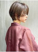絶壁解消/ひし形/前下がり/大人ショートボブ/30代/40代★猪狩★