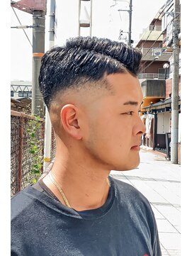 ディライトヘア 本山店(DELIGHT HAIR) 7：3スキンハイフェード　バーバースタイル！