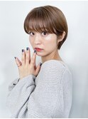 マッシュショート_グレージュカラーボブウルフ_68801
